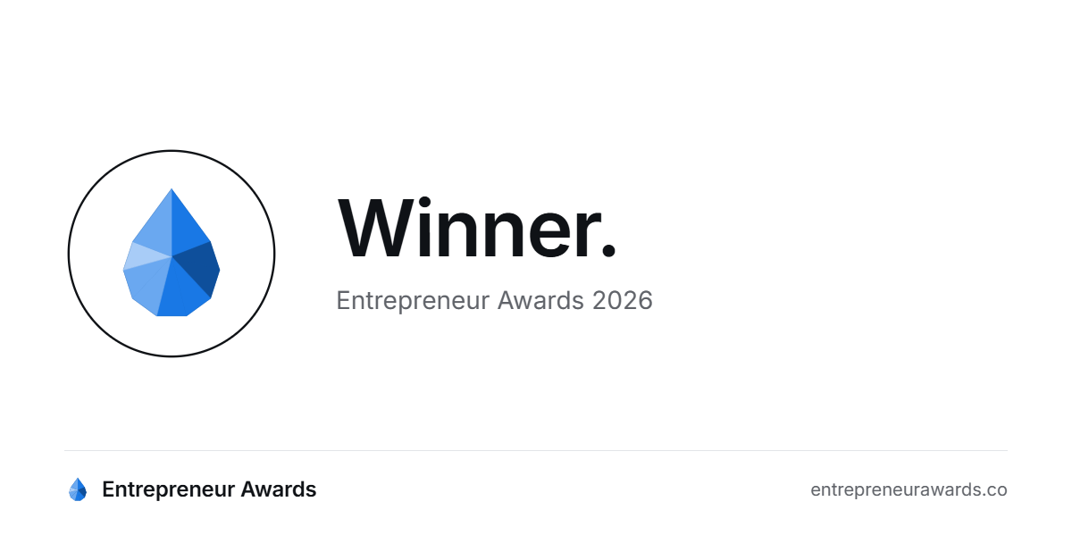 2026 Entrepreneur Award Winner | Life Insured By Chris