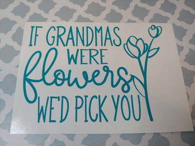 If you were flowers