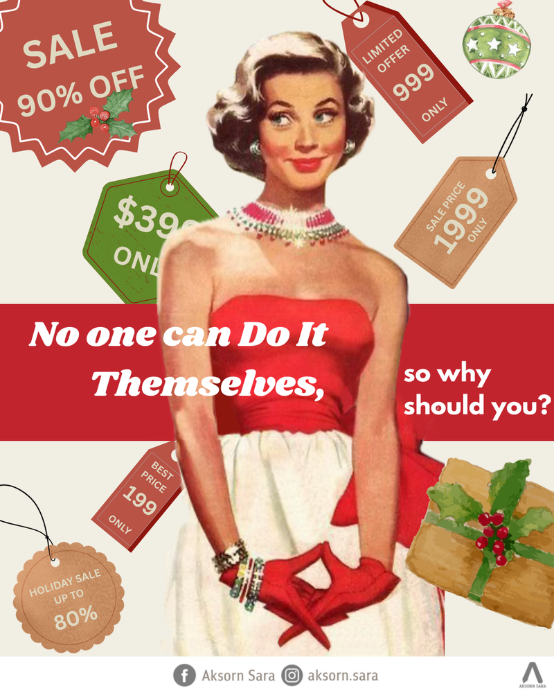 NO ONE CAN DO IT THEMSELVES, SO WHY SHOULD YOU?