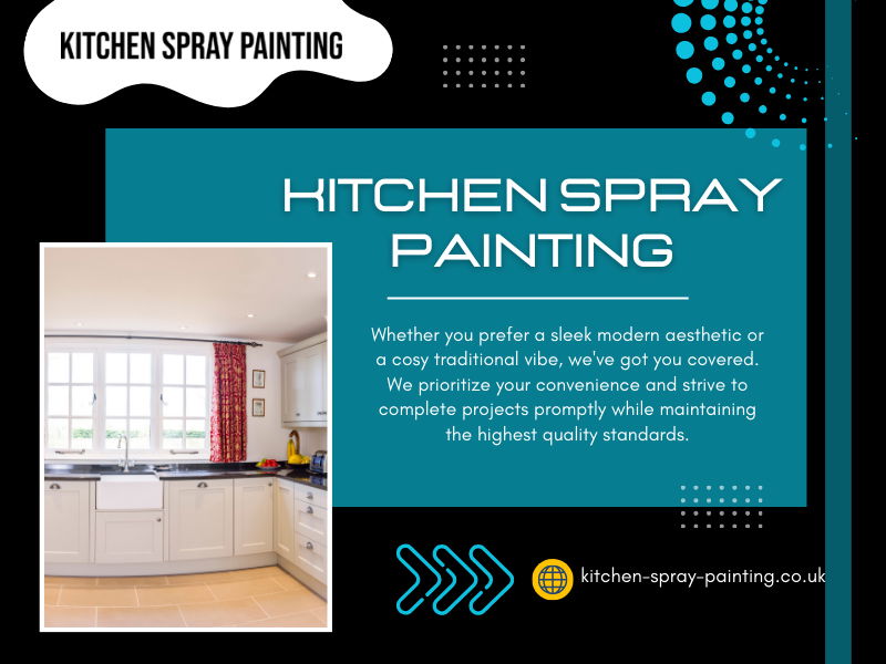 Kitchen Spray Painting Service