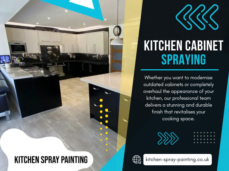 Kitchen Cabinet Spraying