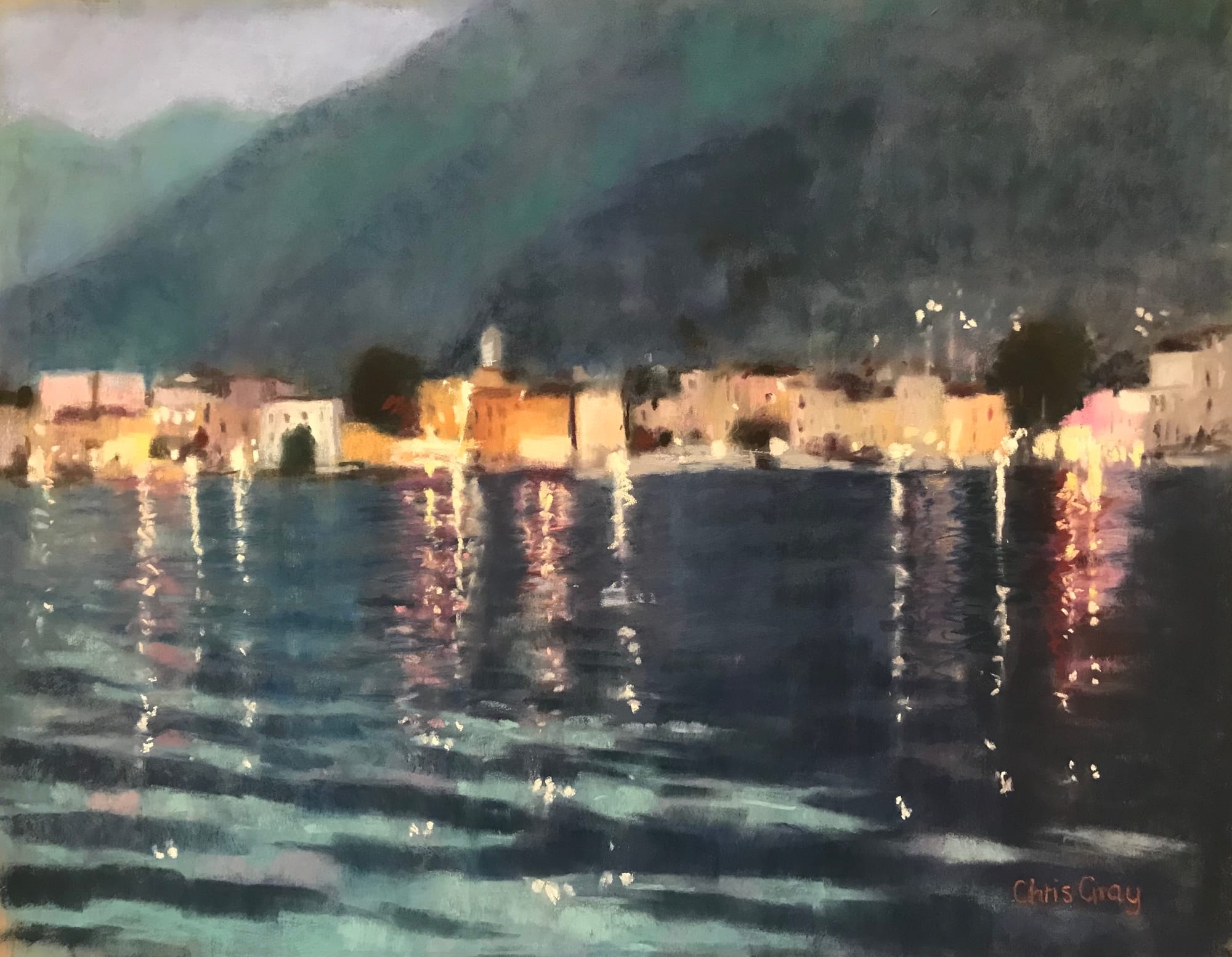 Iseo across the lake