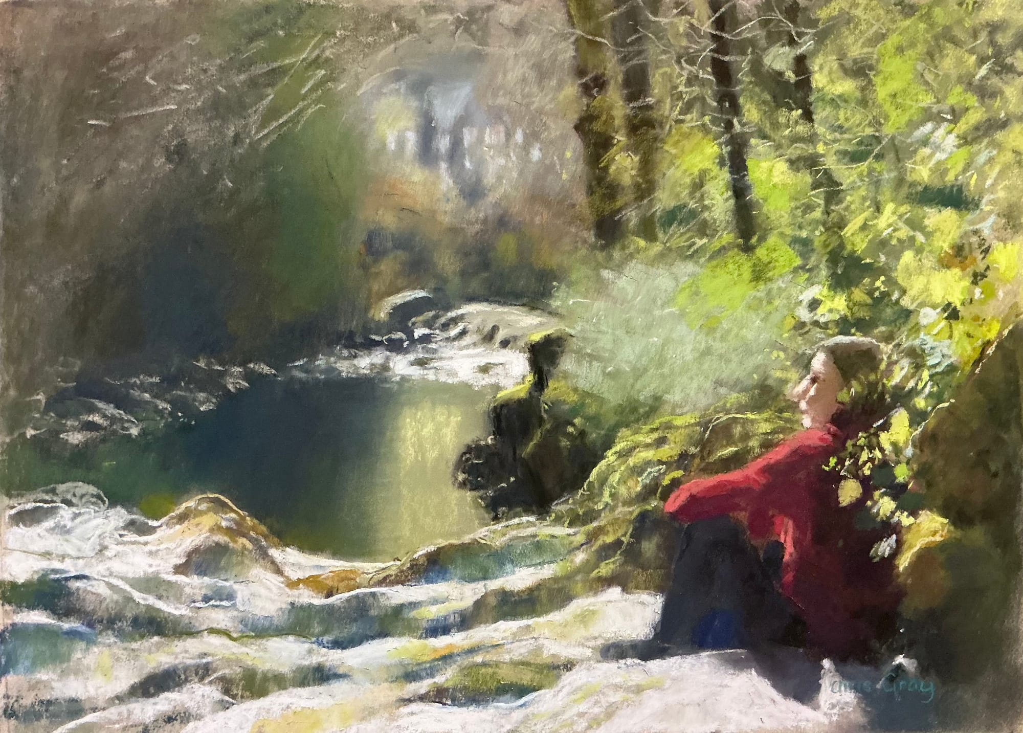 Betws y Coed by the Miner’s bridge