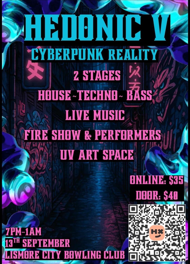 Hedonic V - Cyberpunk Reality