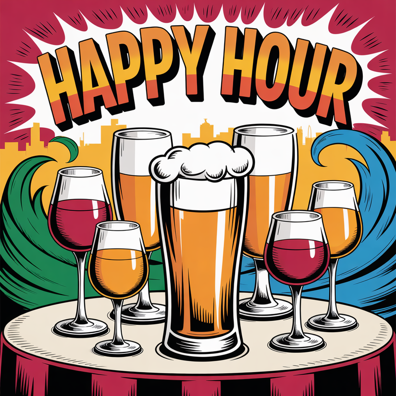 HAPPY HOUR EVERY FRIDAY FROM 5-6 PM