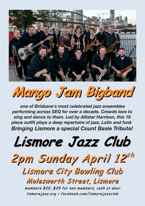 Lismore Jazz Club - Mango Jam Bigband
