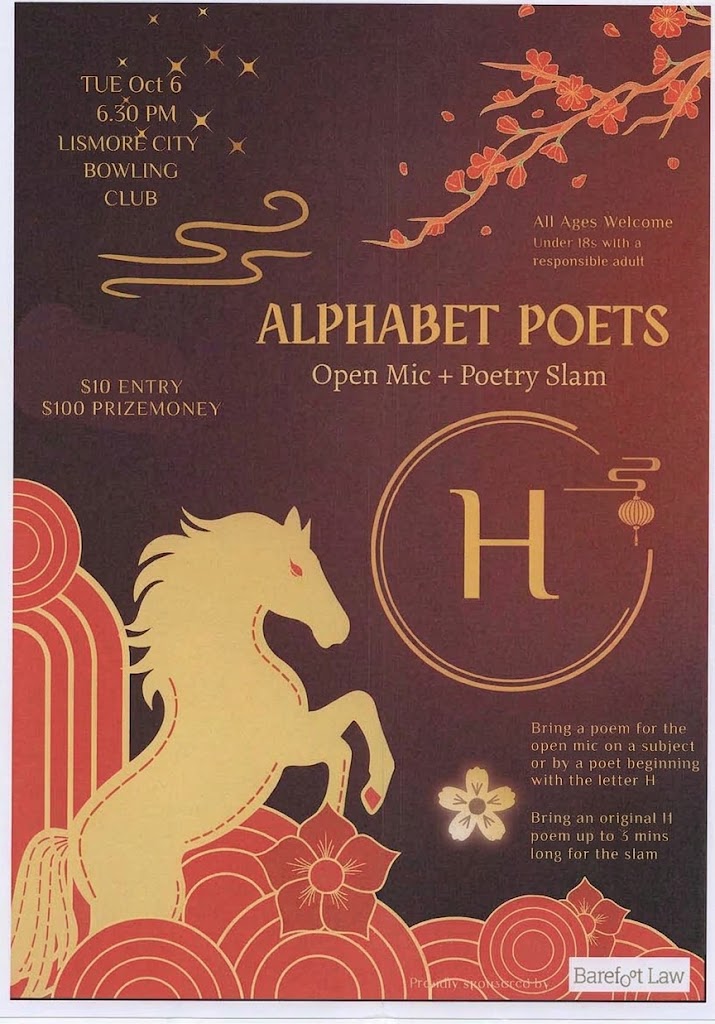 ALPHABET POETS OPEN MIC AND POETRY SLAM
