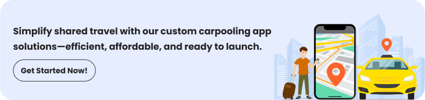carpooling app development