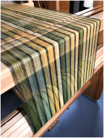 Alice van der Heijden, geweven wol