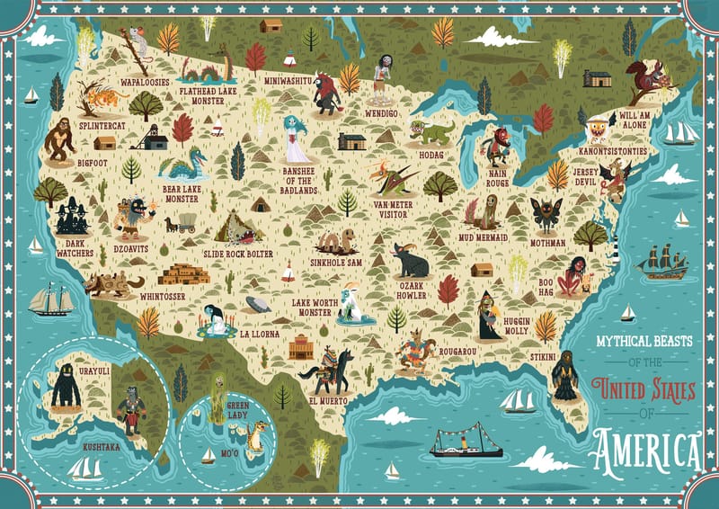 Folklore America: A Monumental Journey into the Nation's Hidden Narratives