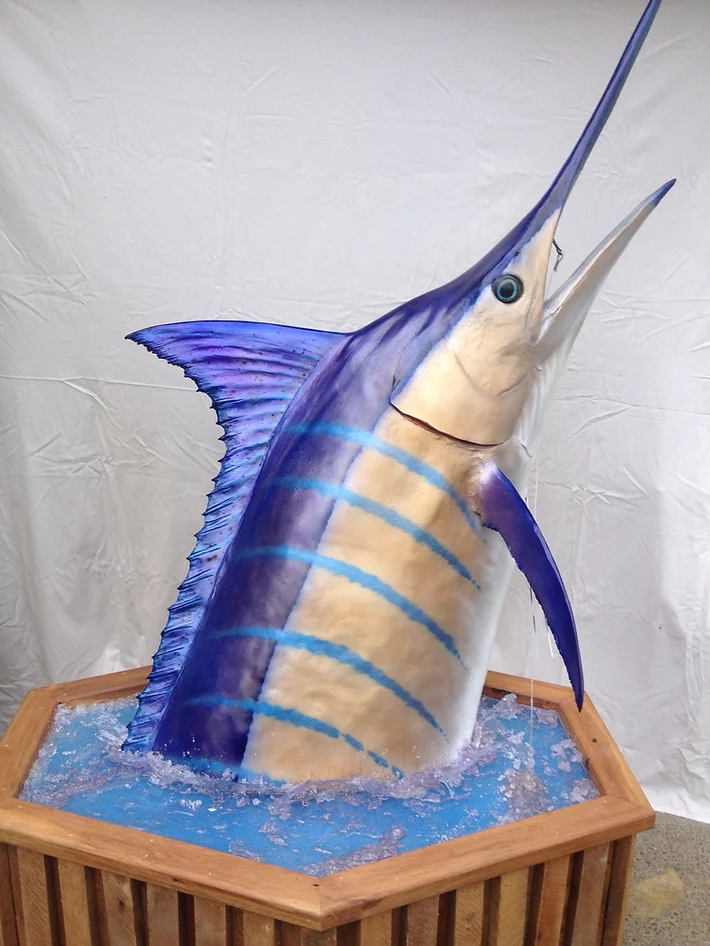 We offer both Fish Replicas and Skin Mounted Fish 