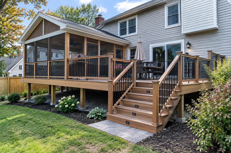 Custom Decks, Porches & Outdoor Living Spaces