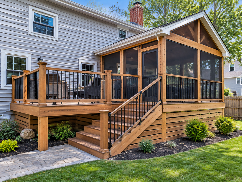 Custom Decks, Porches & Outdoor Living Spaces
