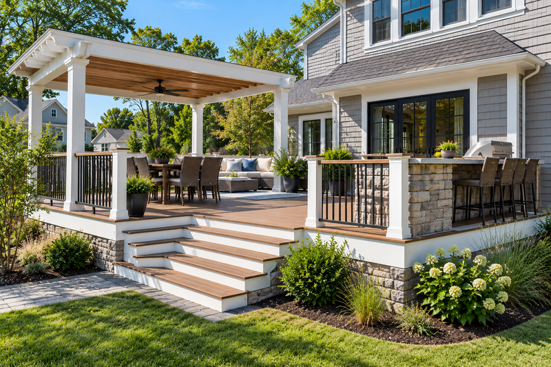 Custom Decks, Porches & Outdoor Living Spaces