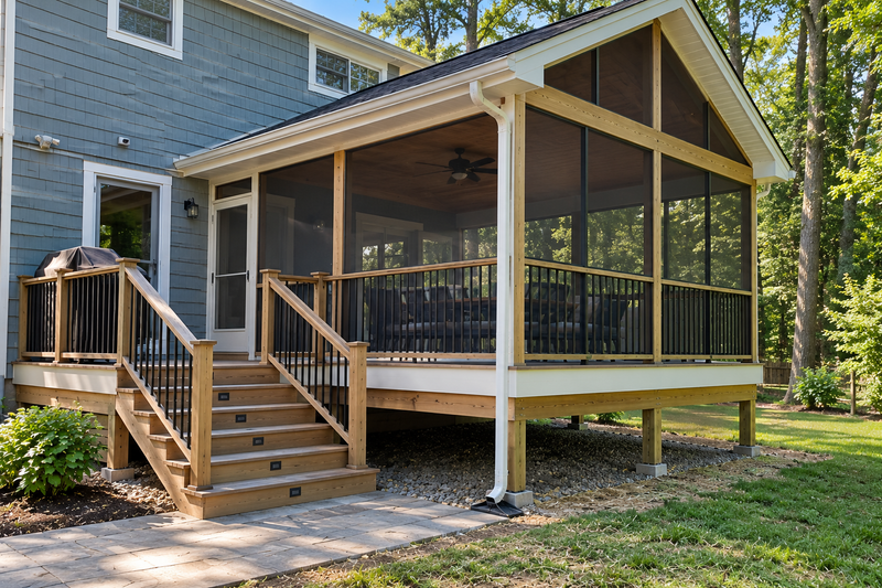 Custom Decks, Porches & Outdoor Living Spaces