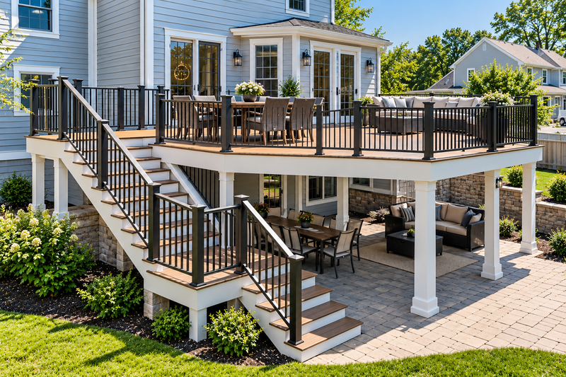 Custom Decks, Porches & Outdoor Living Spaces