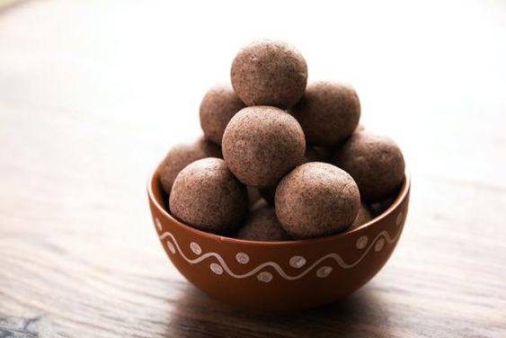 Ragi Laddu (With Jaggery)