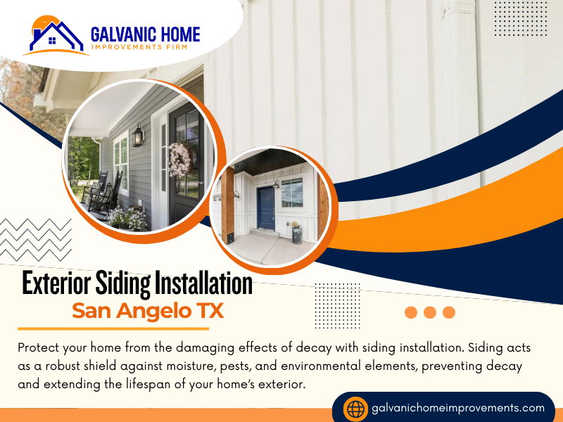 Exterior Siding Installation San Angelo TX