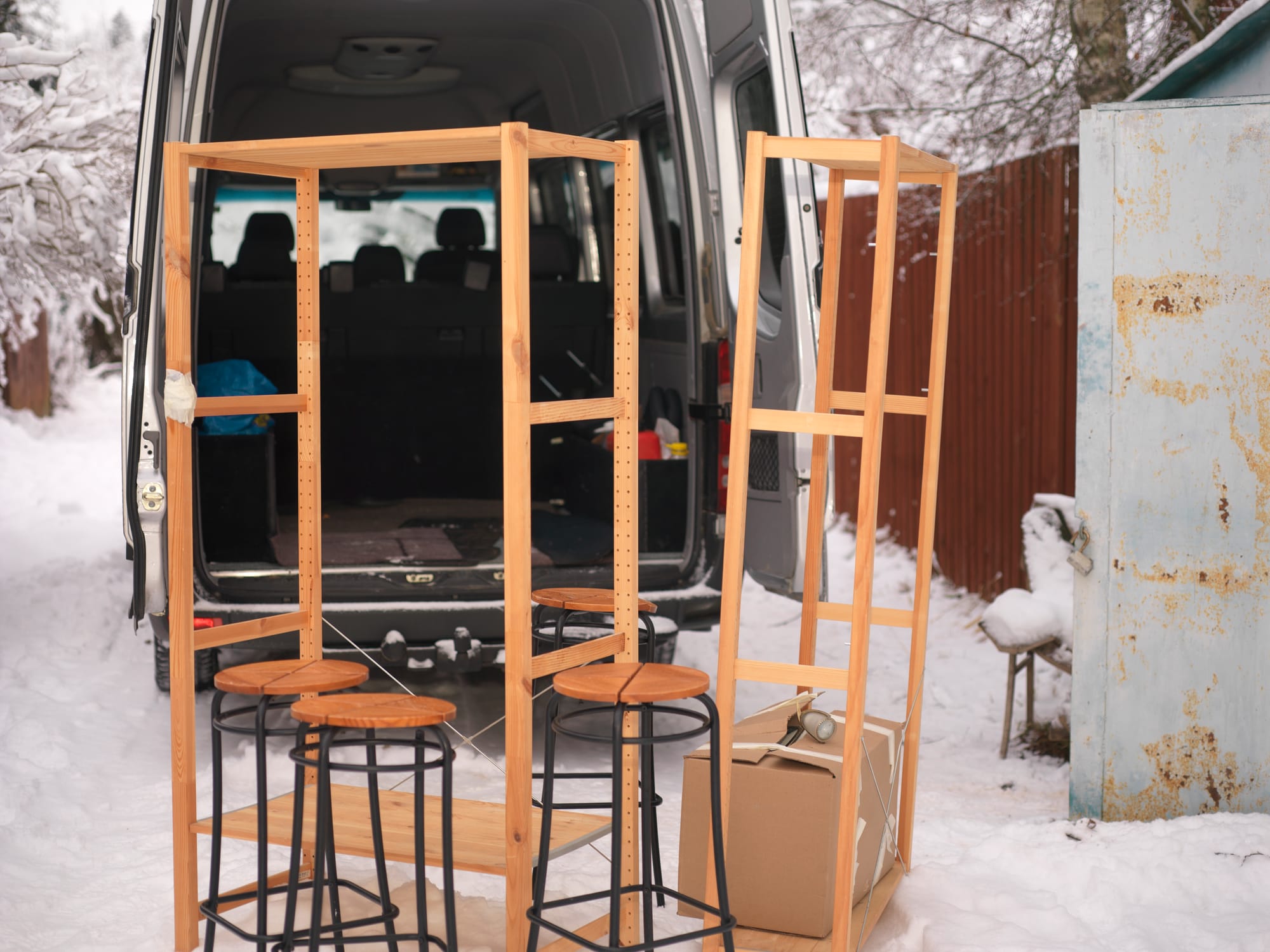 Aménagement de van, 10 solutions modulables avec meubles amovibles