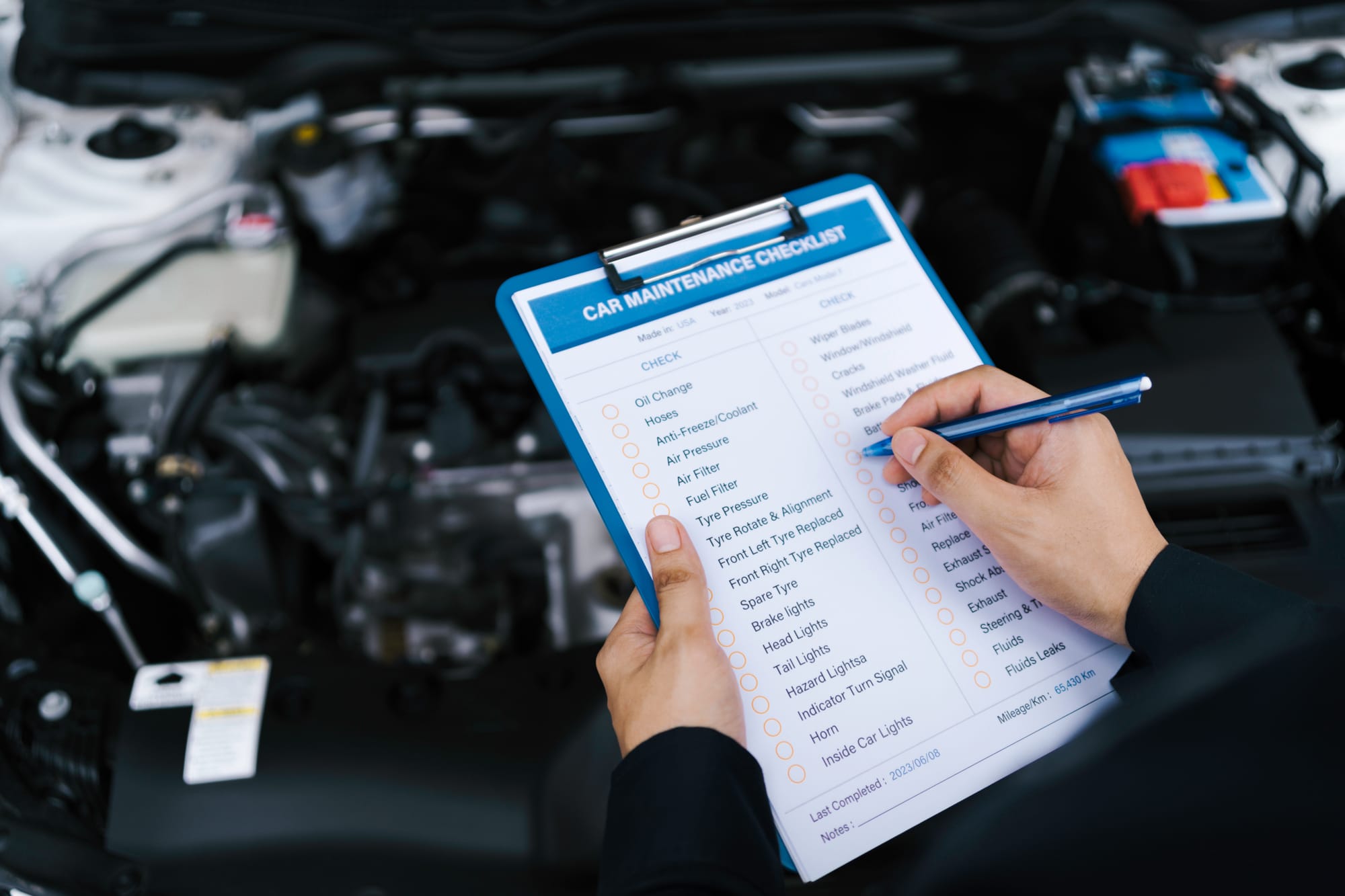Préparer un long trajet, la checklist entretien en 10 points