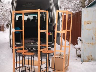 Aménagement de van, 10 solutions modulables avec meubles amovibles