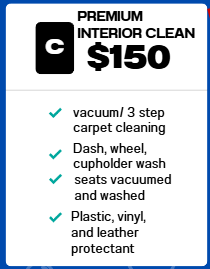 Premium interior clean