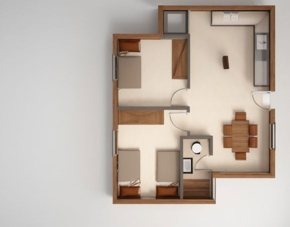 תכנון יחידת דיור קטנה להשכרה