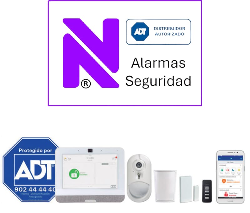 Kit  basico  Alarma seguridad ADT