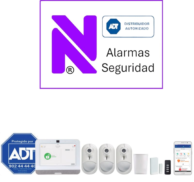 Kit Advance Alarma seguridad ADT