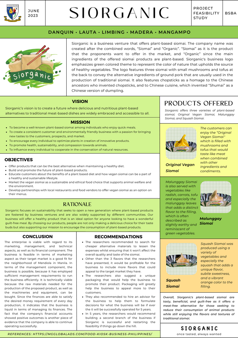 EFFICIENCY ITINERARY & DATA ENTRY