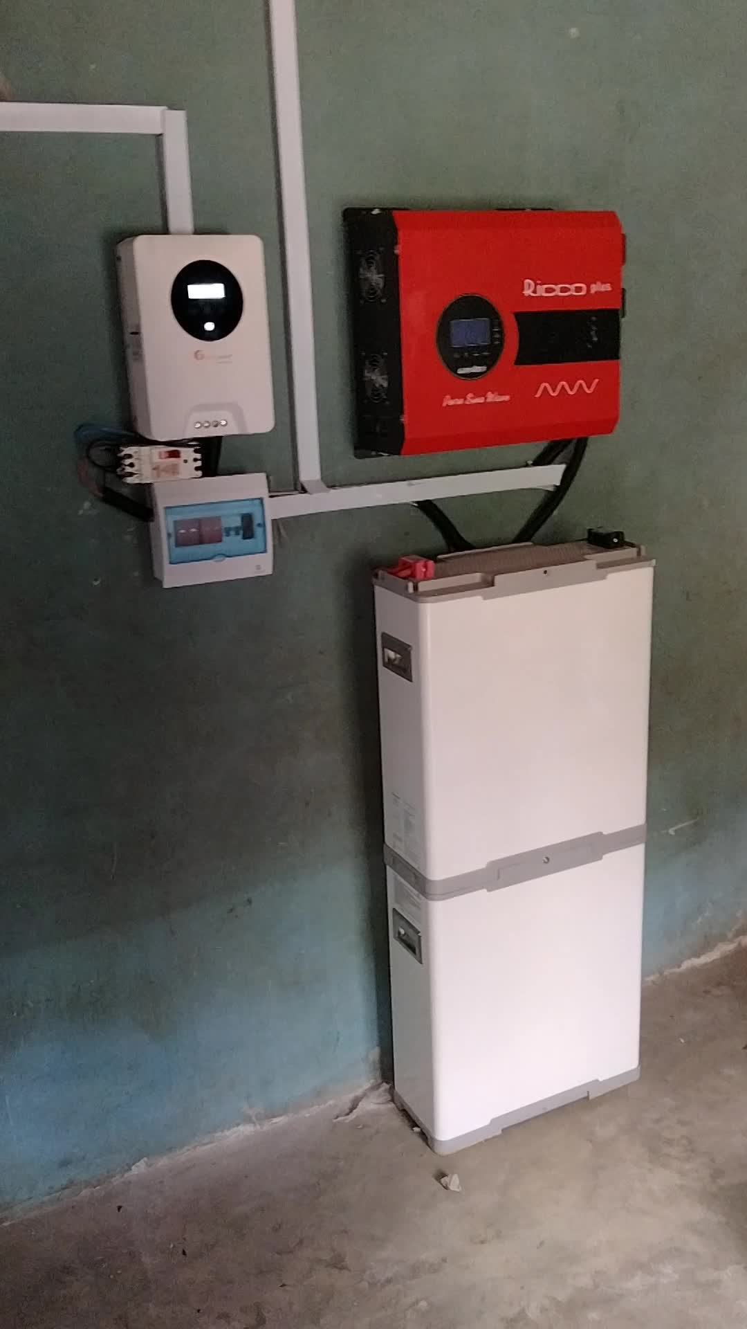 10kva installed and commissioned 