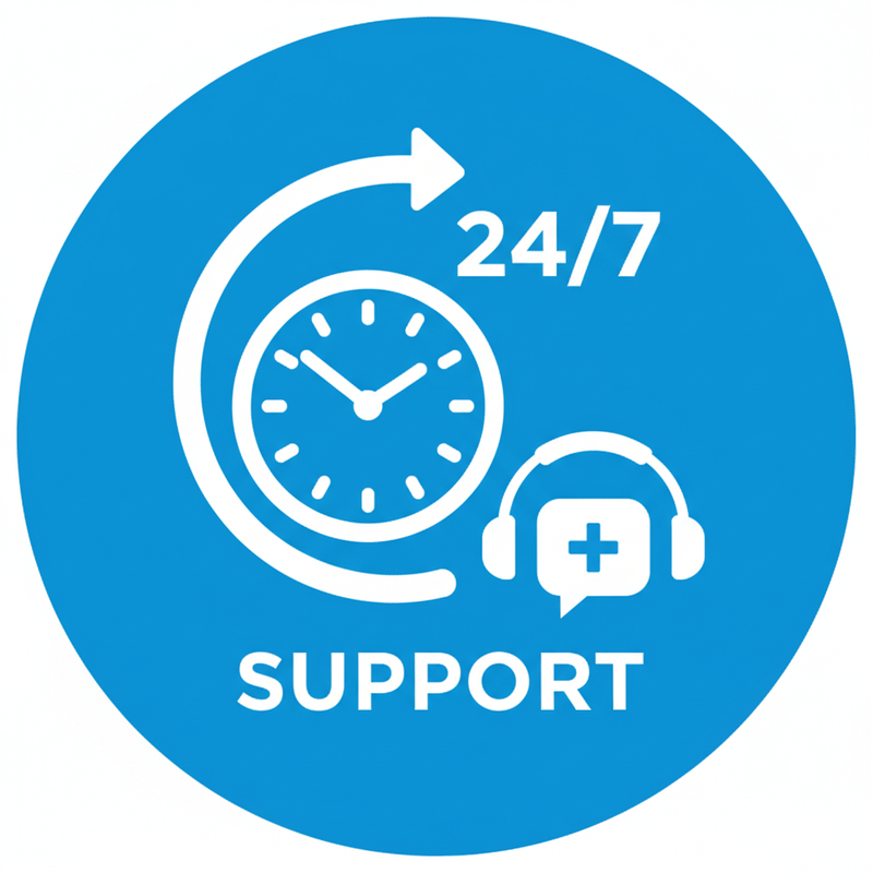 24/7 Support