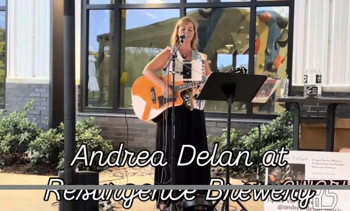 Andrea Delan at Resurgence Brewing 9/29/26