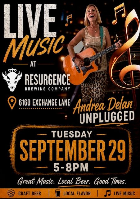 Andrea Delan at Resurgence Brewing Company