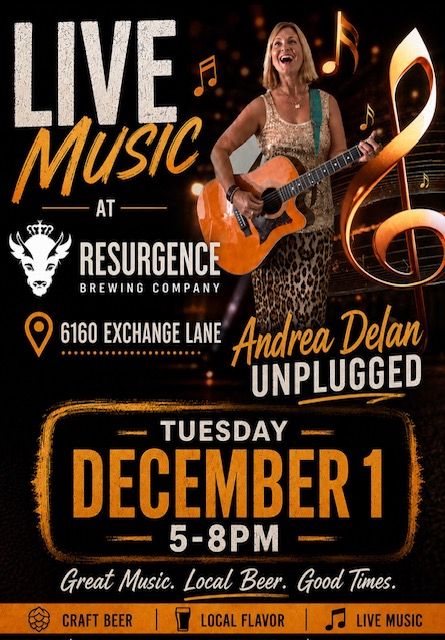 Andrea Delan at Resurgence Brewing Company