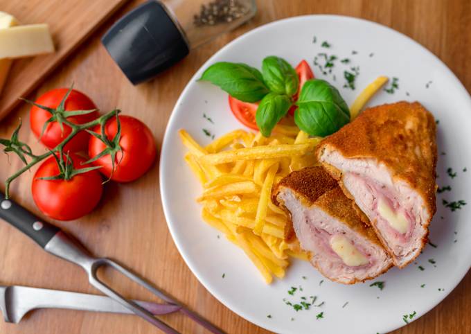 Csirke cordon bleu				(1,3,7)