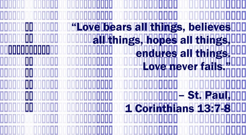 Day 140: 1 Corinthians 13:7-8 - Epistles: St. Paul’s Quotes