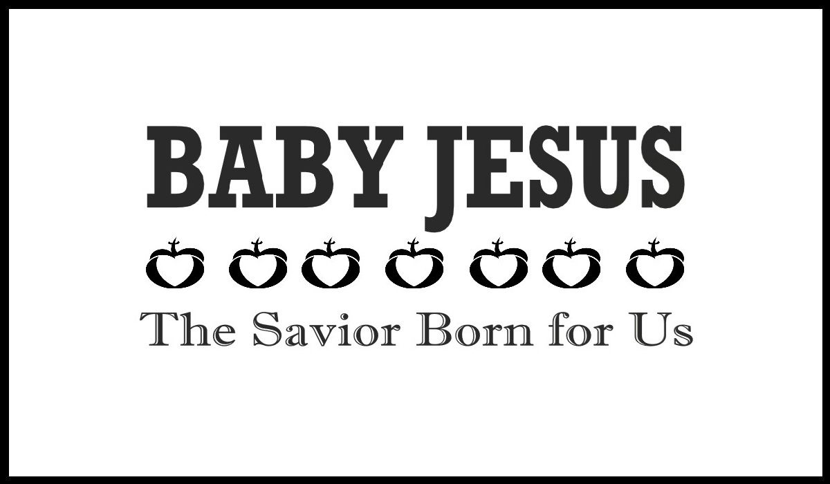 Faith Expression Artwork Entitled, “Baby Jesus,” which is about the Birth of Jesus Christ