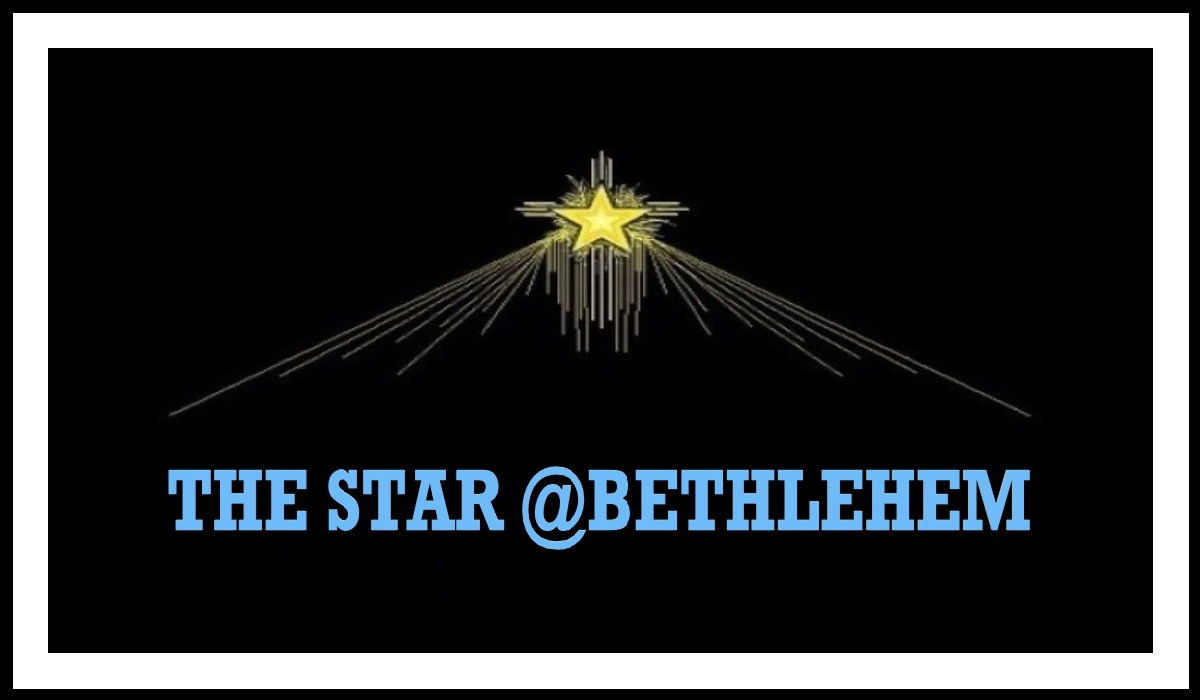 Faith Expression Artwork Entitled, “The Star of Bethlehem,” which is about the Birth of Jesus Christ