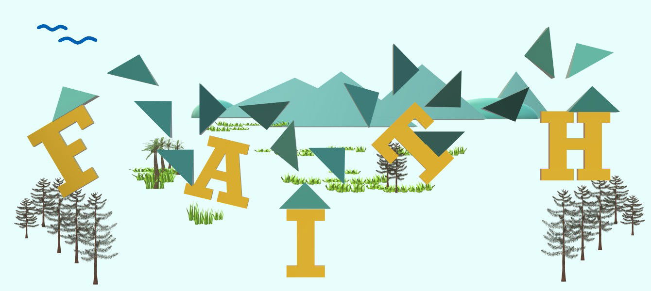 Faith Moves Mountain Image A12: Matthew 21:21 - “Truly I tell you, if you have faith and do not doubt… you can say to this mountain, ‘Go, throw yourself into the sea,’ and it will be done.”