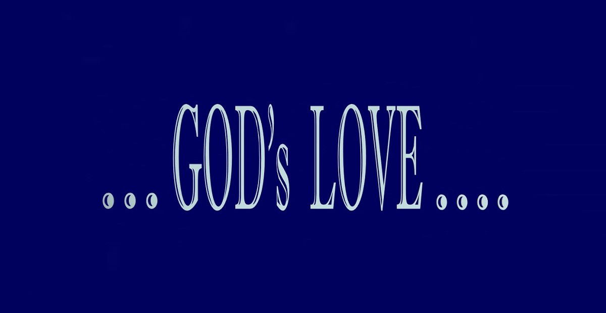 “God’s Love: It Never Ends” – Faith Expression Artwork Based on Bible Verse 1 Corinthians 13:8 - “… love will last forever!”