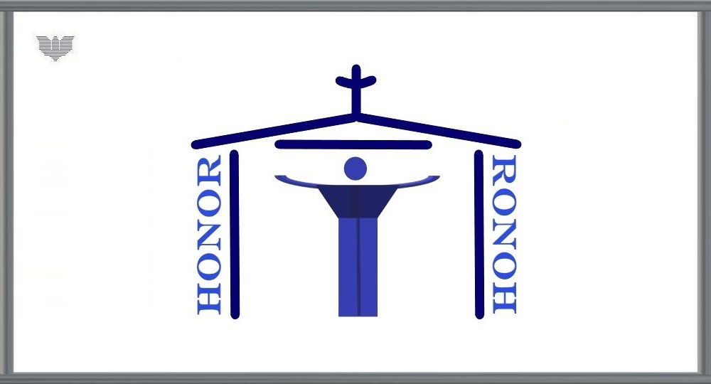 “Man of Honor, House of God” – Faith Expression Artwork Based on Bible Verse John 14:23 - “Jesus… said… If a man love me, he will keep my words: and my Father will love him, and we will come unto him, and make our abode with him.”