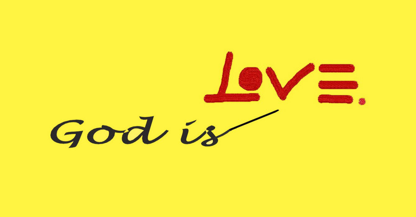 Faith Expression Artwork about Virtue Based on 1 John 4:16 - “And we have known and believed the love that God hath to us. God is love; and he that dwelleth in love dwelleth in God, and God in him.” - The Love Virtue
