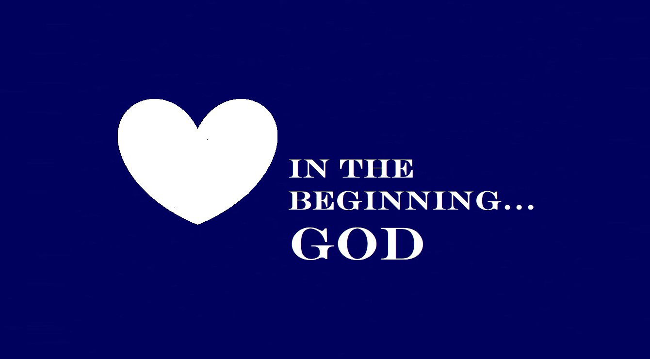 “IN THE BEGINNING…GOD” - Faith Expression Artwork Based on Bible Verses Genesis 1:1-2 – “In the beginning God created the heavens and the earth. Now the earth was formless and empty, darkness was over the surface of the deep, and the Spirit of God was hovering over the waters.”