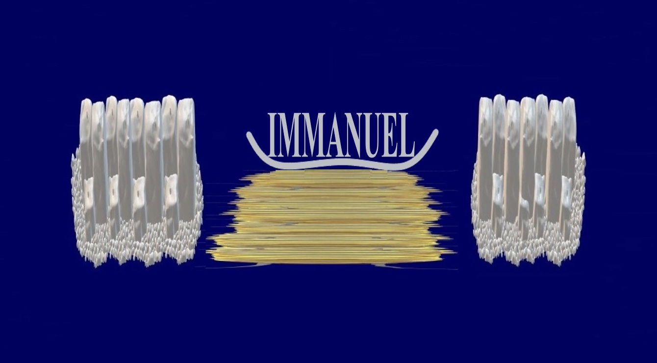“Immanuel” - Faith Expression Artwork Based on Bible Verse Isaiah 7:14 – “Therefore the Lord himself will give you a sign: The virgin will conceive and give birth to a son, and will call him Immanuel.”
