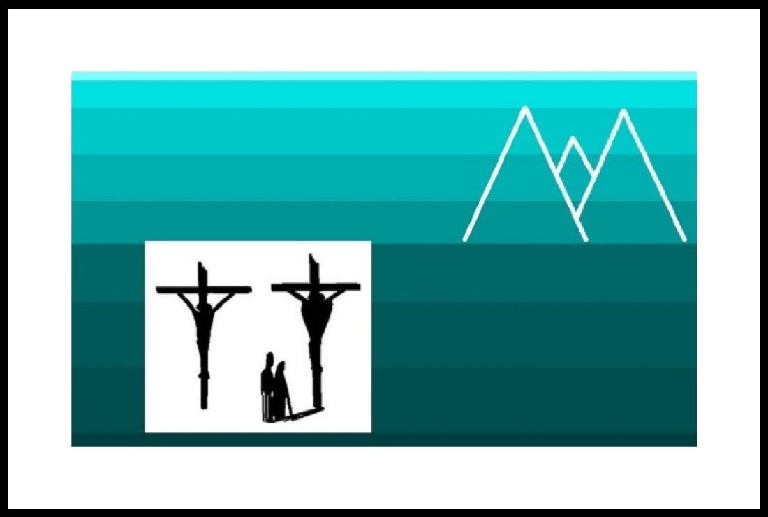 Faith Expression Artwork about the Beatitudes based on Matthew 5:5 and given the title, “Meek and Humble and Blessed”