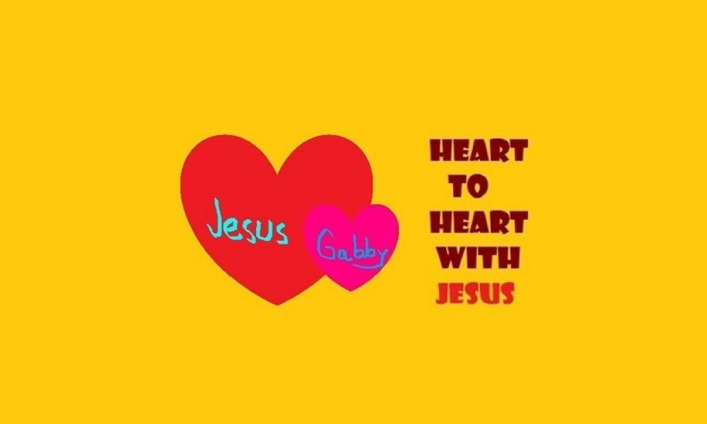 Gabby’s Faith Expression Artwork: Heart to Heart with Jesus