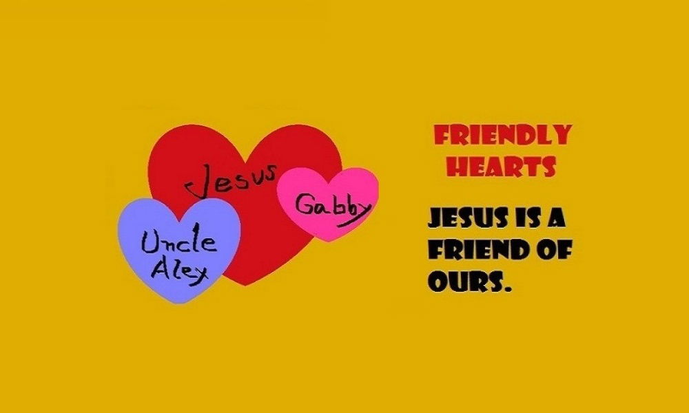 Gabby’s Faith Expression Artwork: Friendly Hearts