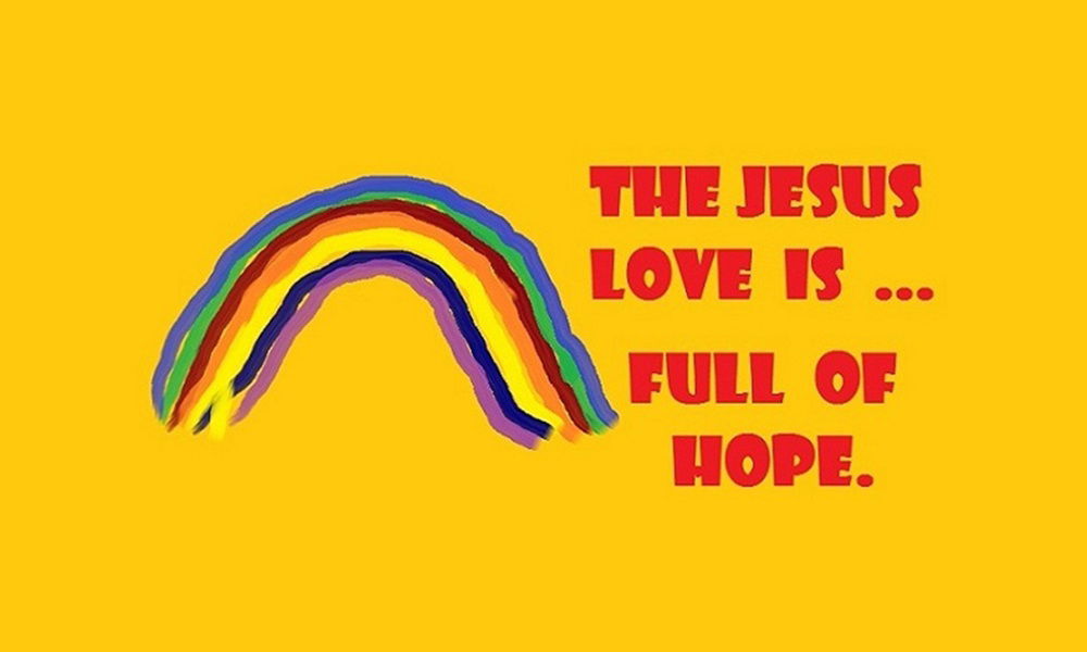 Gabby’s Faith Expression Artwork: The Jesus Love is Full of Hope