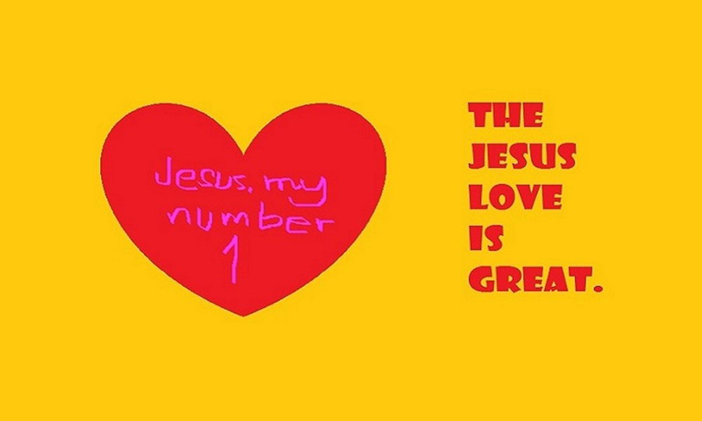 Gabby’s Faith Expression Artwork: The Jesus Love is Great